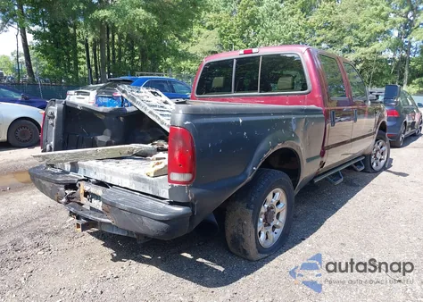 2005 Ford F-250 Lariat/Xl/Xlt из США, поврежденный, VIN 1FTSW21P25EB03297